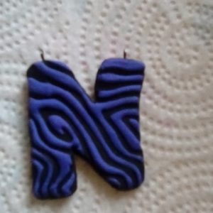 Zebra Letter Car Diffuser